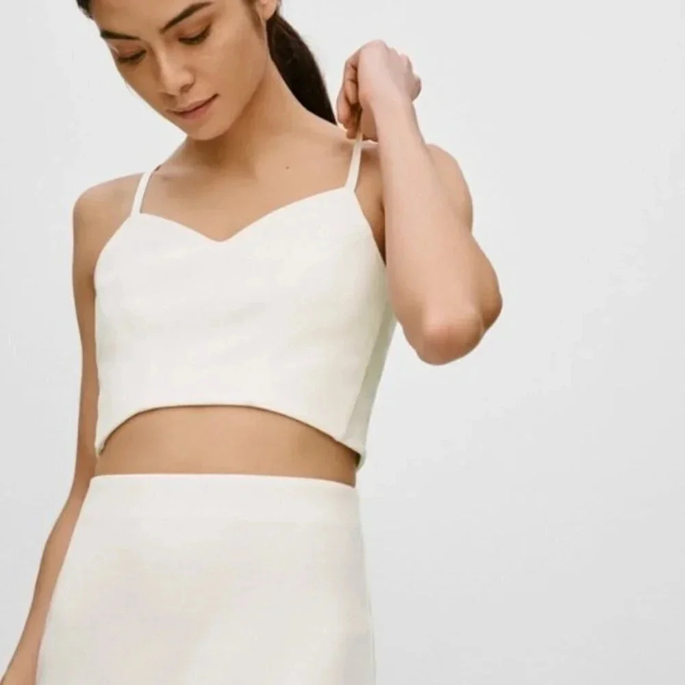 Aritzia Babaton Carson Bustier  Crop Top